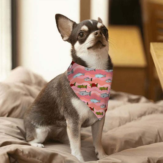 Pet Cotton Snap Bandana