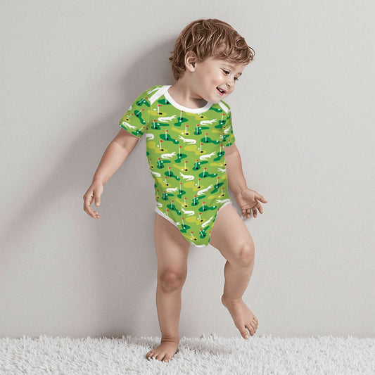 Baby Cotton Onesie gator