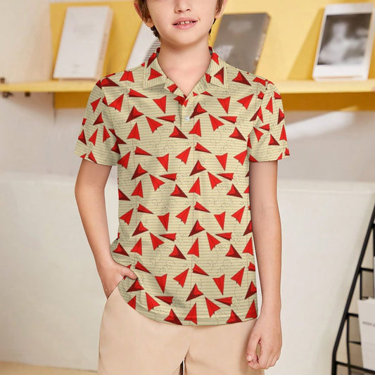 Kids' UPF50+ Polo Shirt