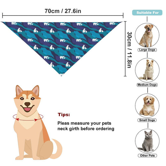 Pet Tie-On Bandana