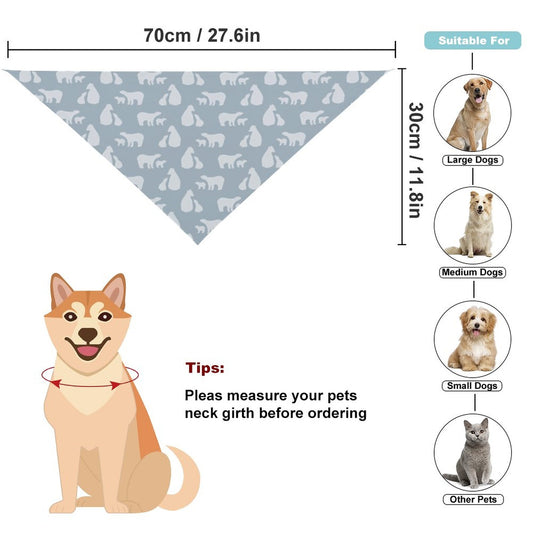 Pet Tie-On Bandana