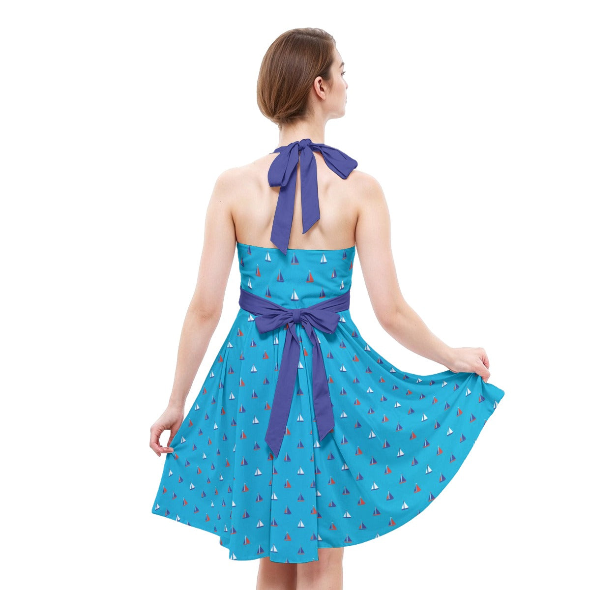 Women's Sweetheart Halter Dress