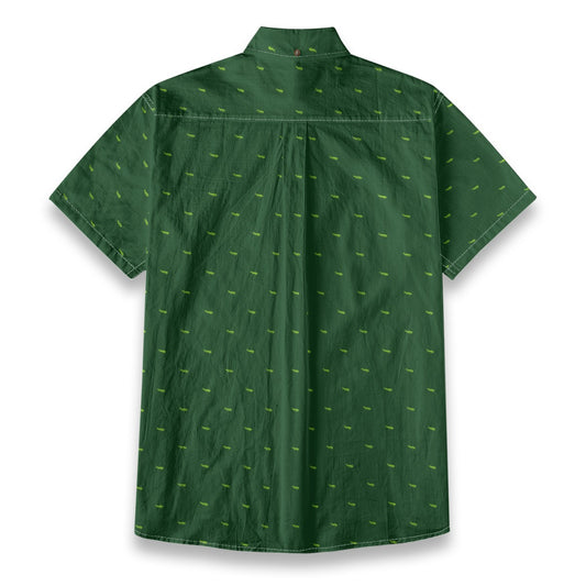 Men's Cotton Button-Up Shirt