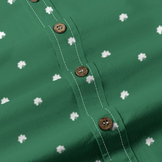 Kids' Cotton Button-Up Shirt