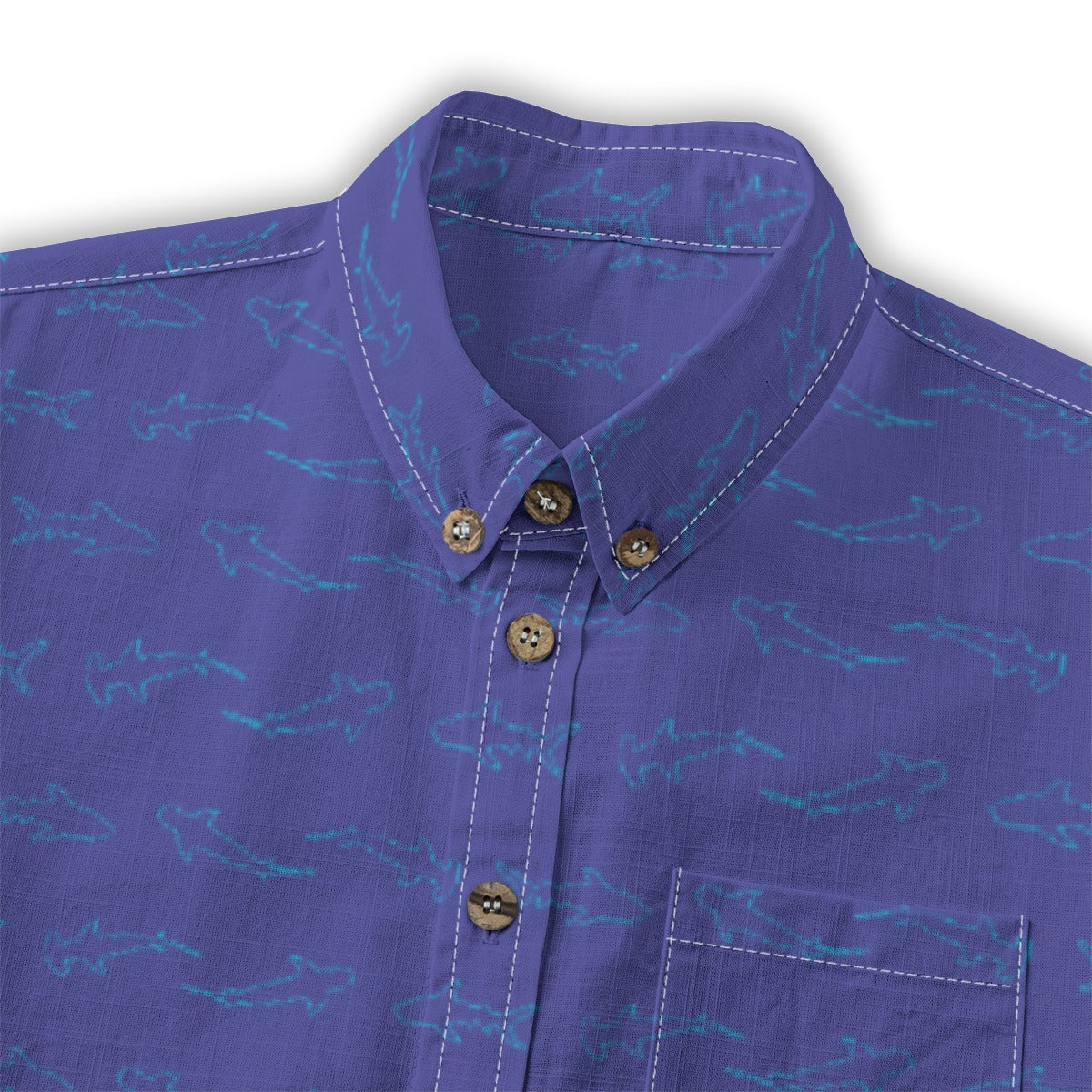 Kids' Cotton Button-Up Shirt