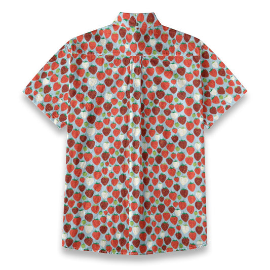Men's Cotton Button-Up Shirt