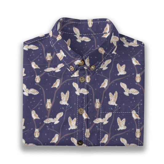 Kids' Cotton Button-Up Shirt