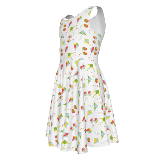 Kids' Sleeveless Twirl Dress