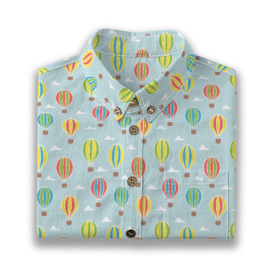 Kids' Cotton Button-Up Shirt
