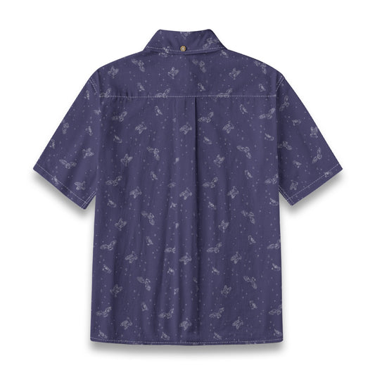 Kids' Cotton Button-Up Shirt