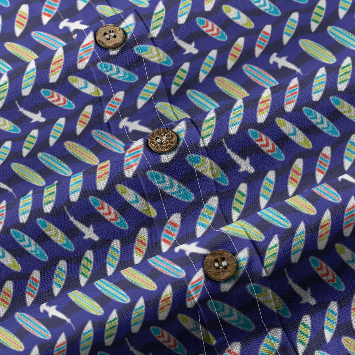 Men's Cotton Button-Up Shirt