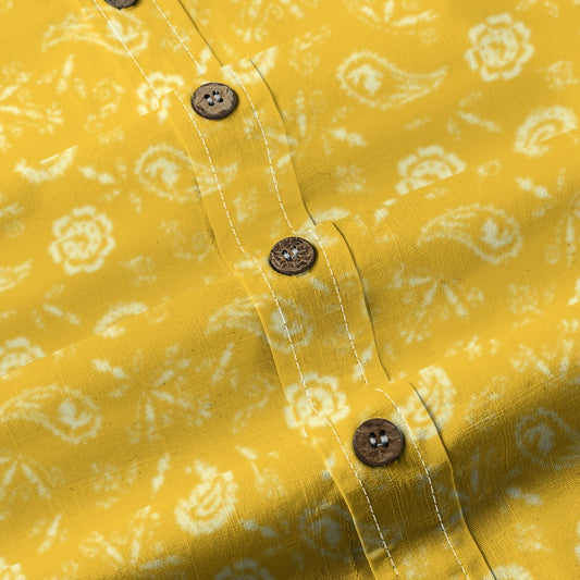 Kids' Cotton Button-Up Shirt