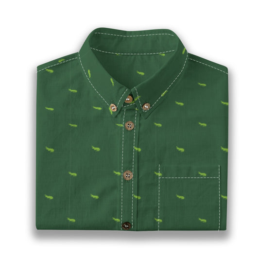 Kids' Cotton Button-Up Shirt