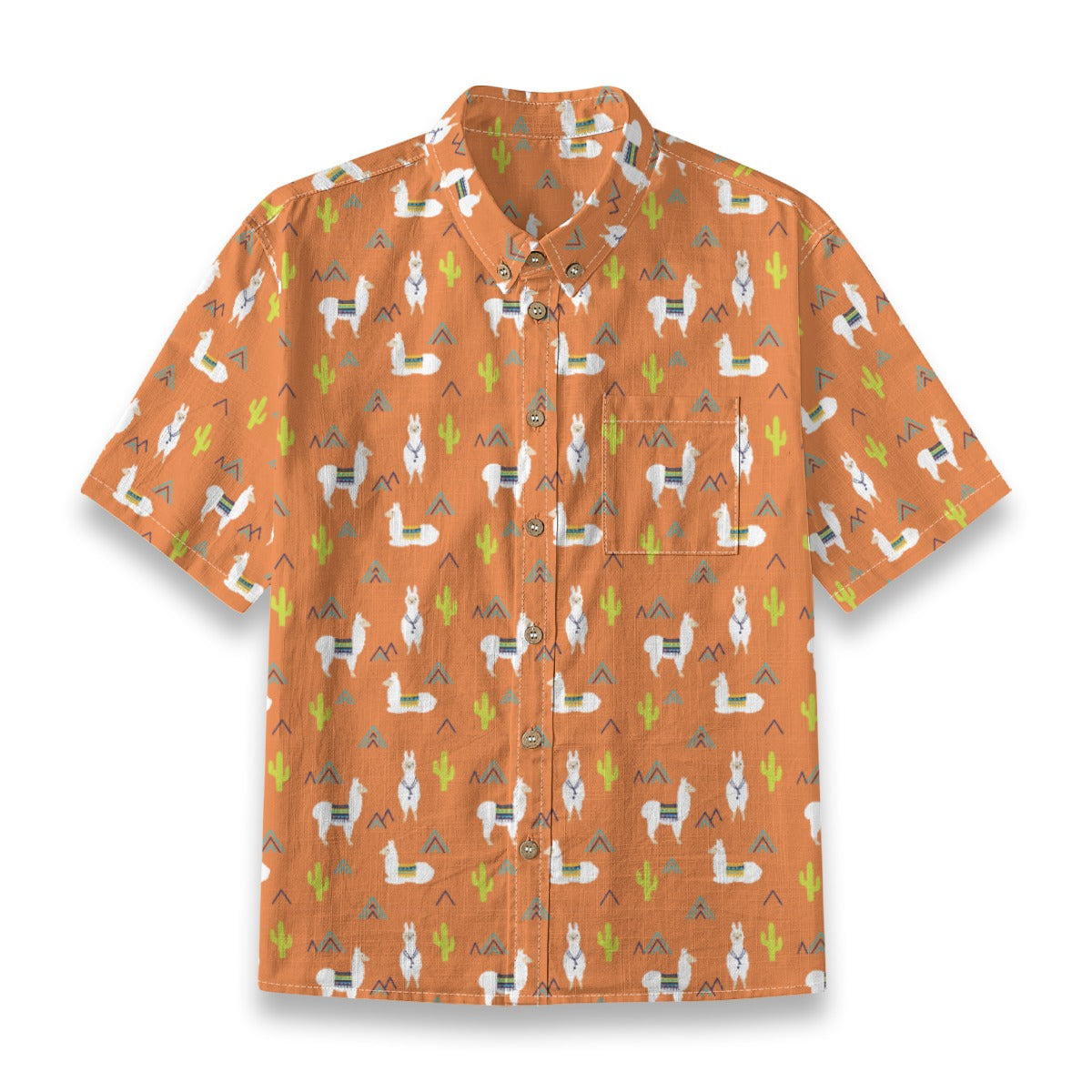 Kids' Cotton Button-Up Shirt