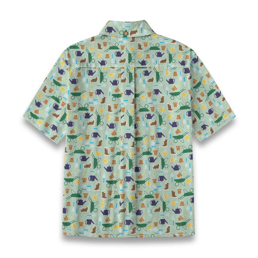 Kids' Cotton Button-Up Shirt