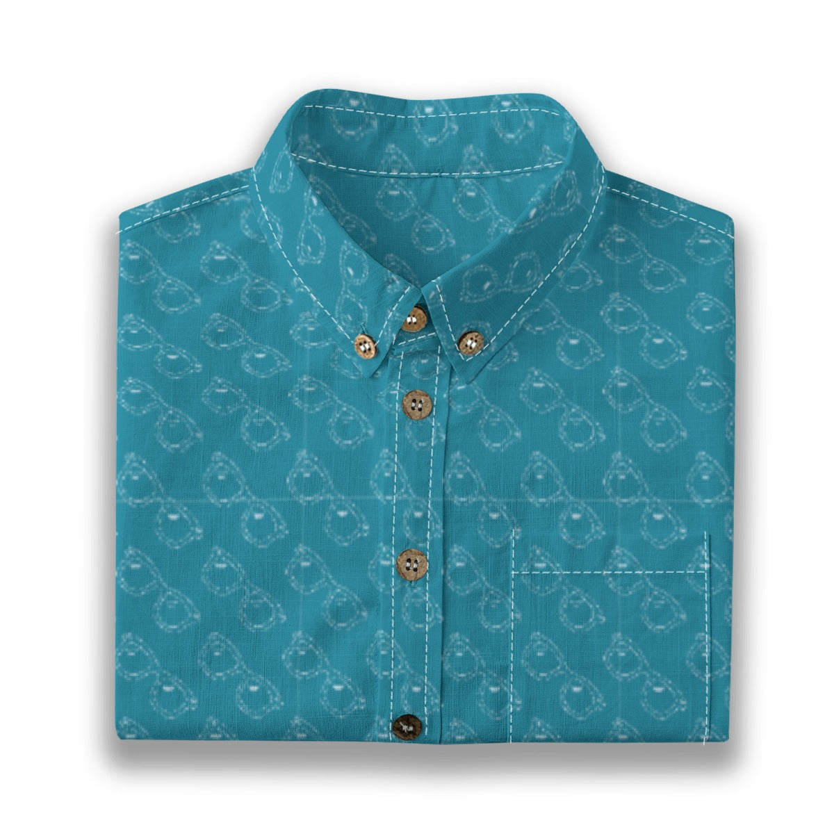 Kids' Cotton Button-Up Shirt