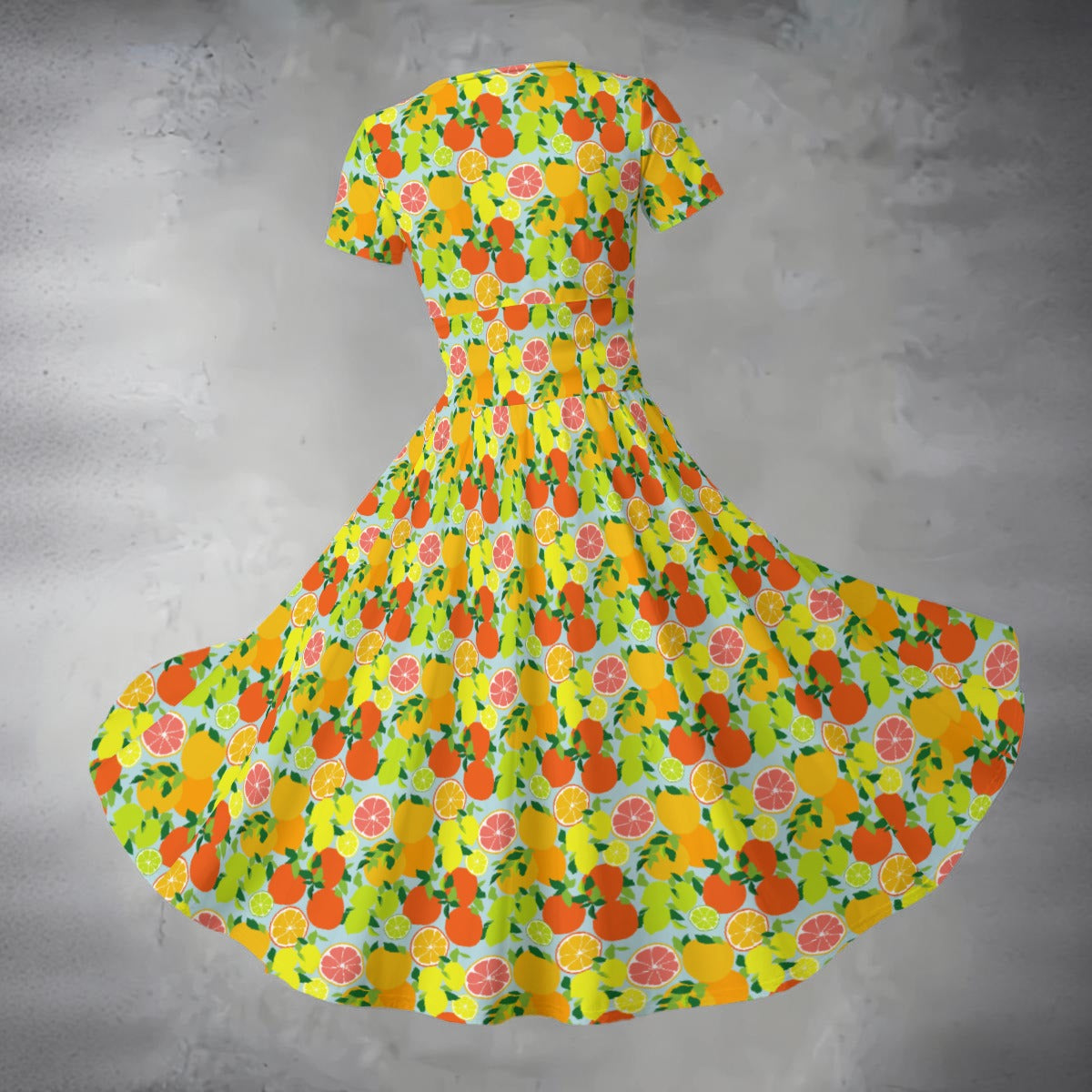 Women's Midi V-Neck Dress