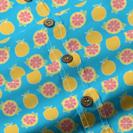 Kids' Cotton Button-Up Shirt