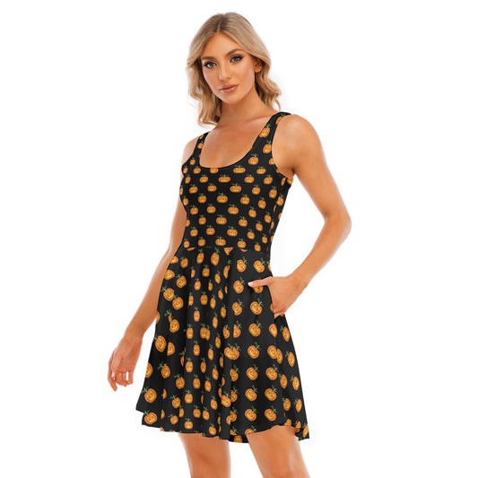 Women's Sleeveless Twirl Dress