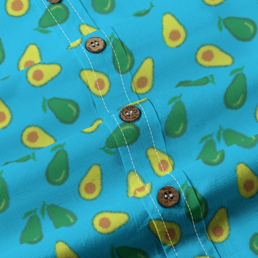 Kids' Cotton Button-Up Shirt