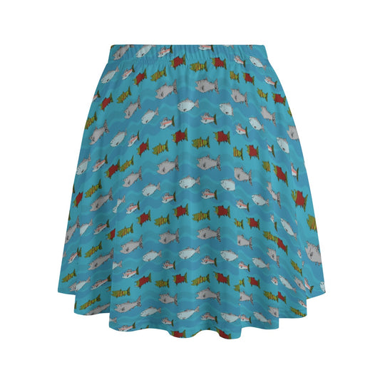 Women's Skater Skirt with Pockets