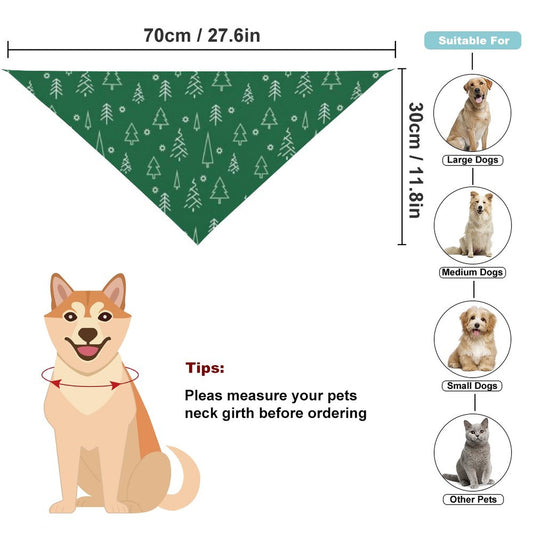 Pet Tie-On Bandana