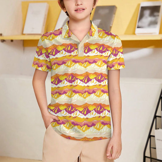 Kids' UPF50+ Polo Shirt