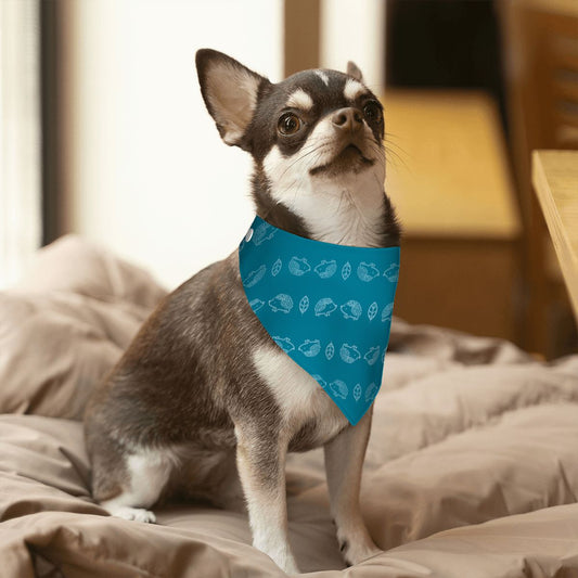 Pet Cotton Snap Bandana