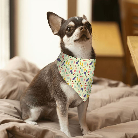 Pet Cotton Snap Bandana