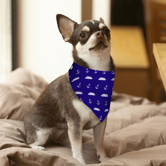 Pet Cotton Snap Bandana