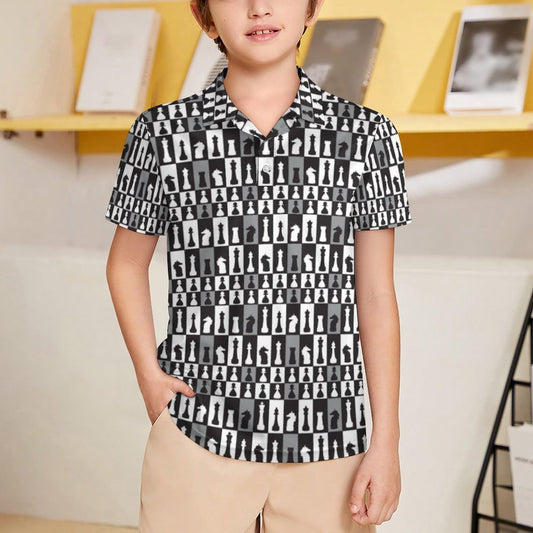 Kids' UPF50+ Polo Shirt
