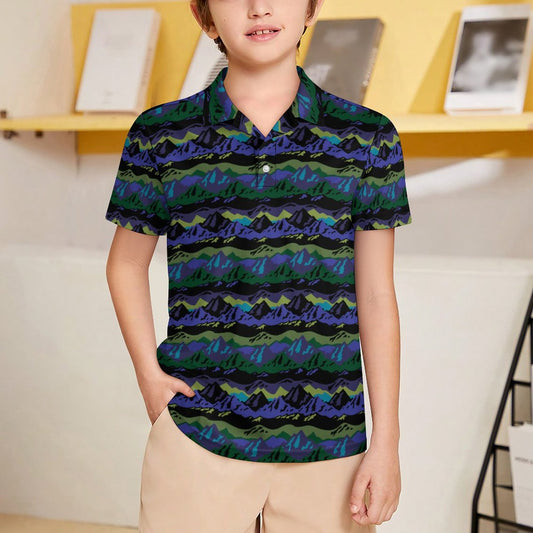 Kids' UPF50+ Polo Shirt