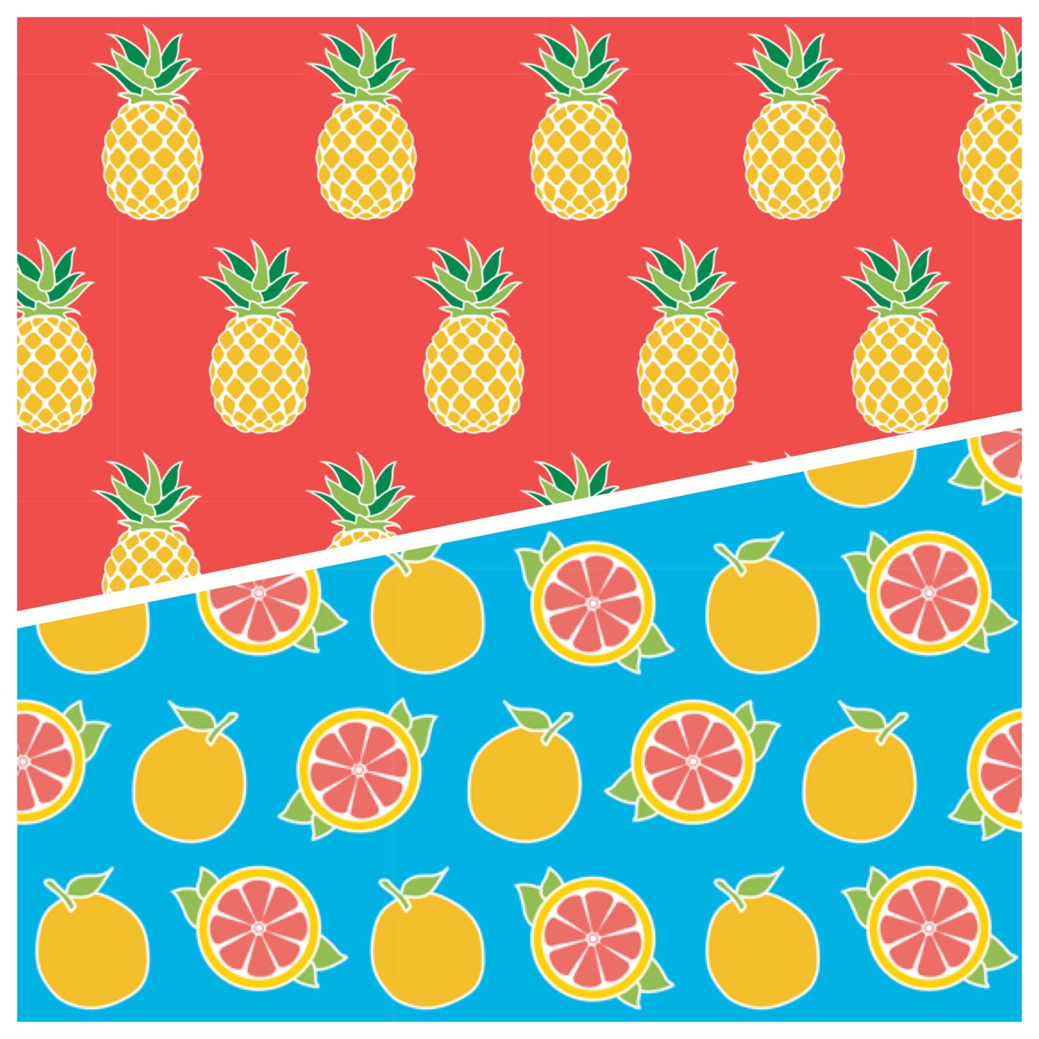 Grapefruit and Pineapple