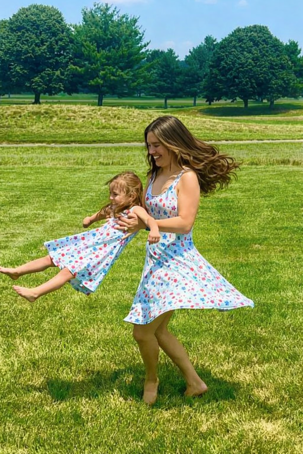 Women's Sleeveless Twirl Dress