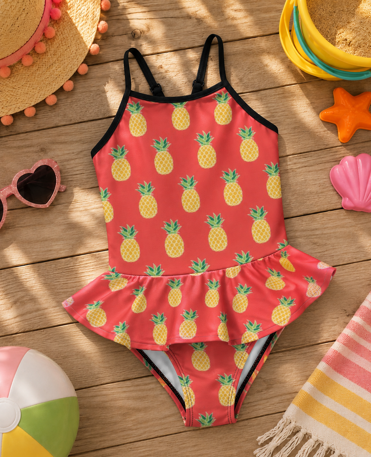 Kids' Ruffle Swimsuit