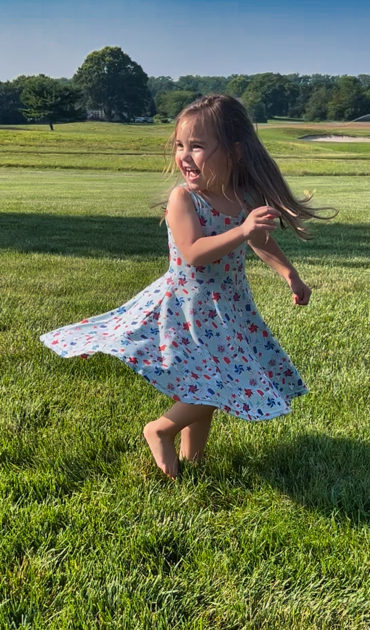Kids' Sleeveless Twirl Dress