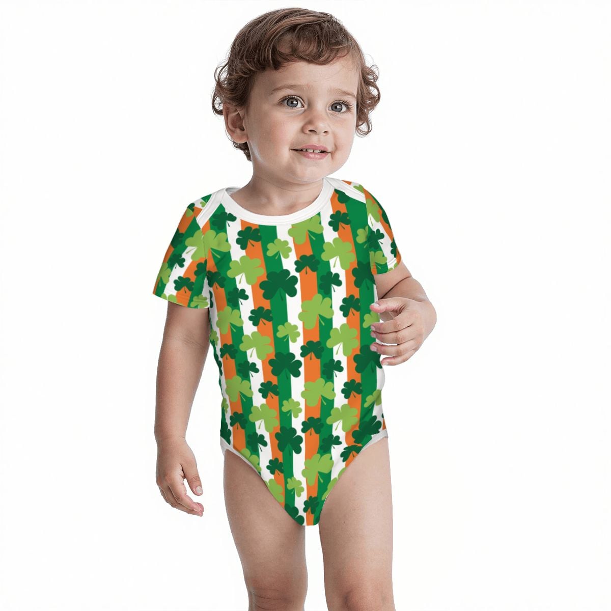 Baby Cotton Onesie shamrock