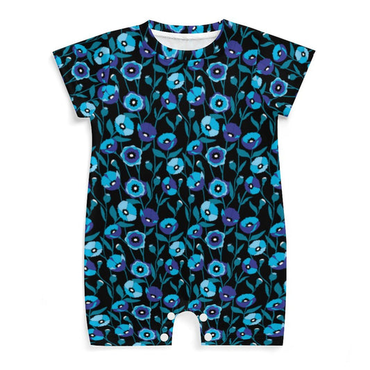 Baby Cotton Short-Sleeve Romper
