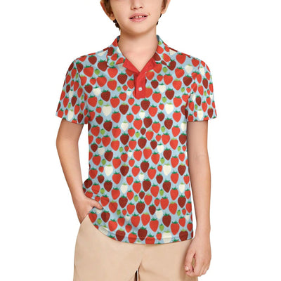 Kids' UPF50+ Polo Shirt