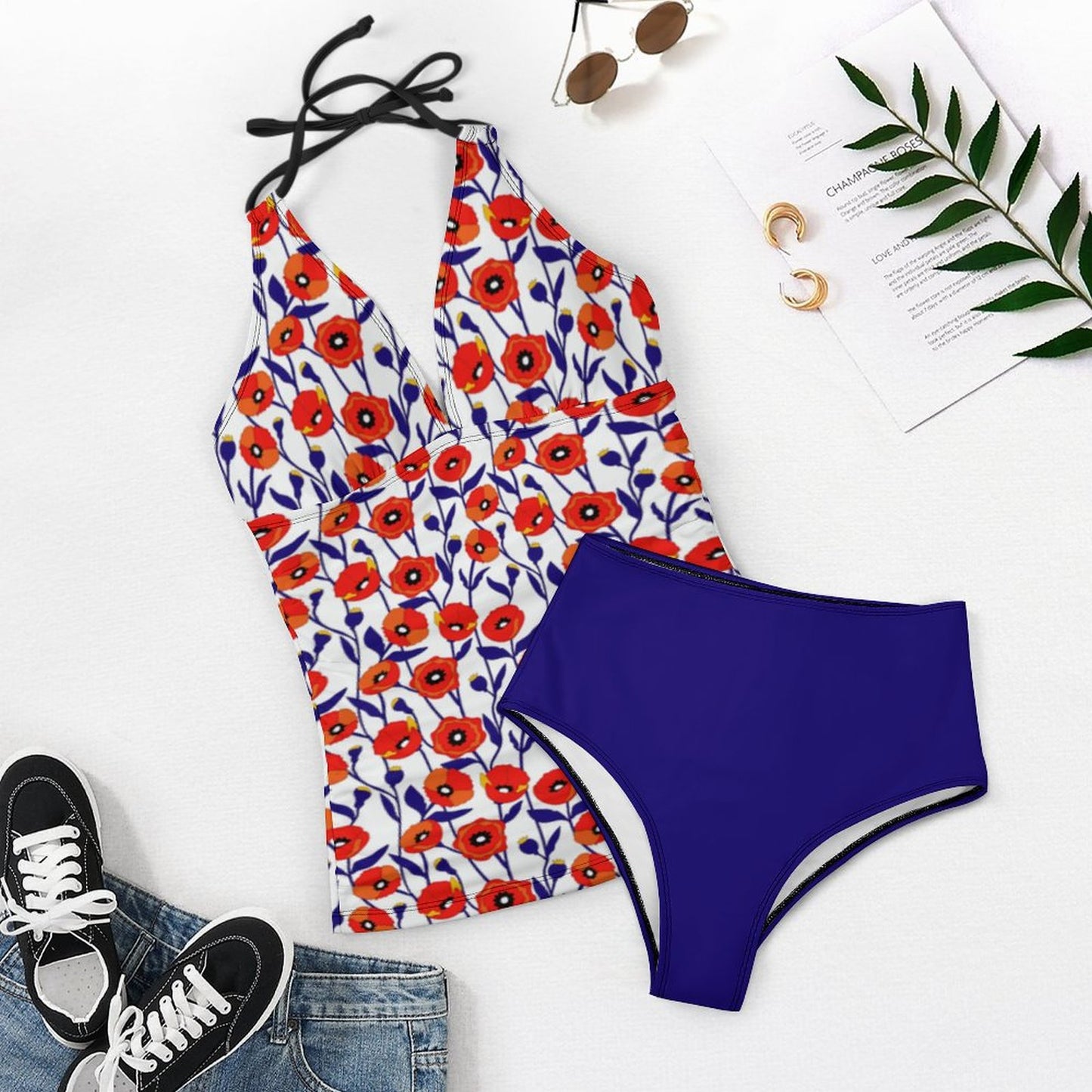 Women's Halter Tankini