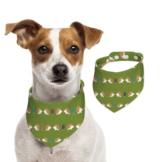 Pet Cotton Snap Bandana