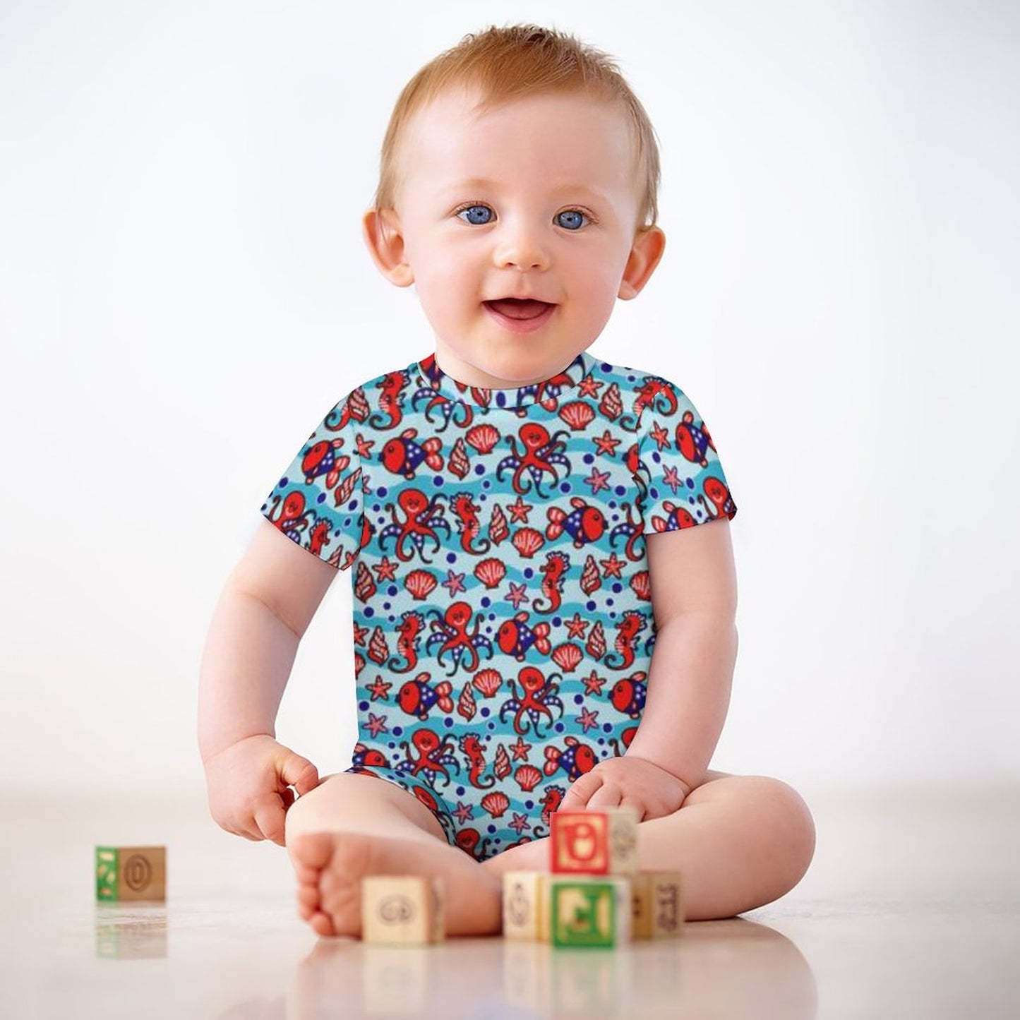 Baby Short-Sleeve Romper