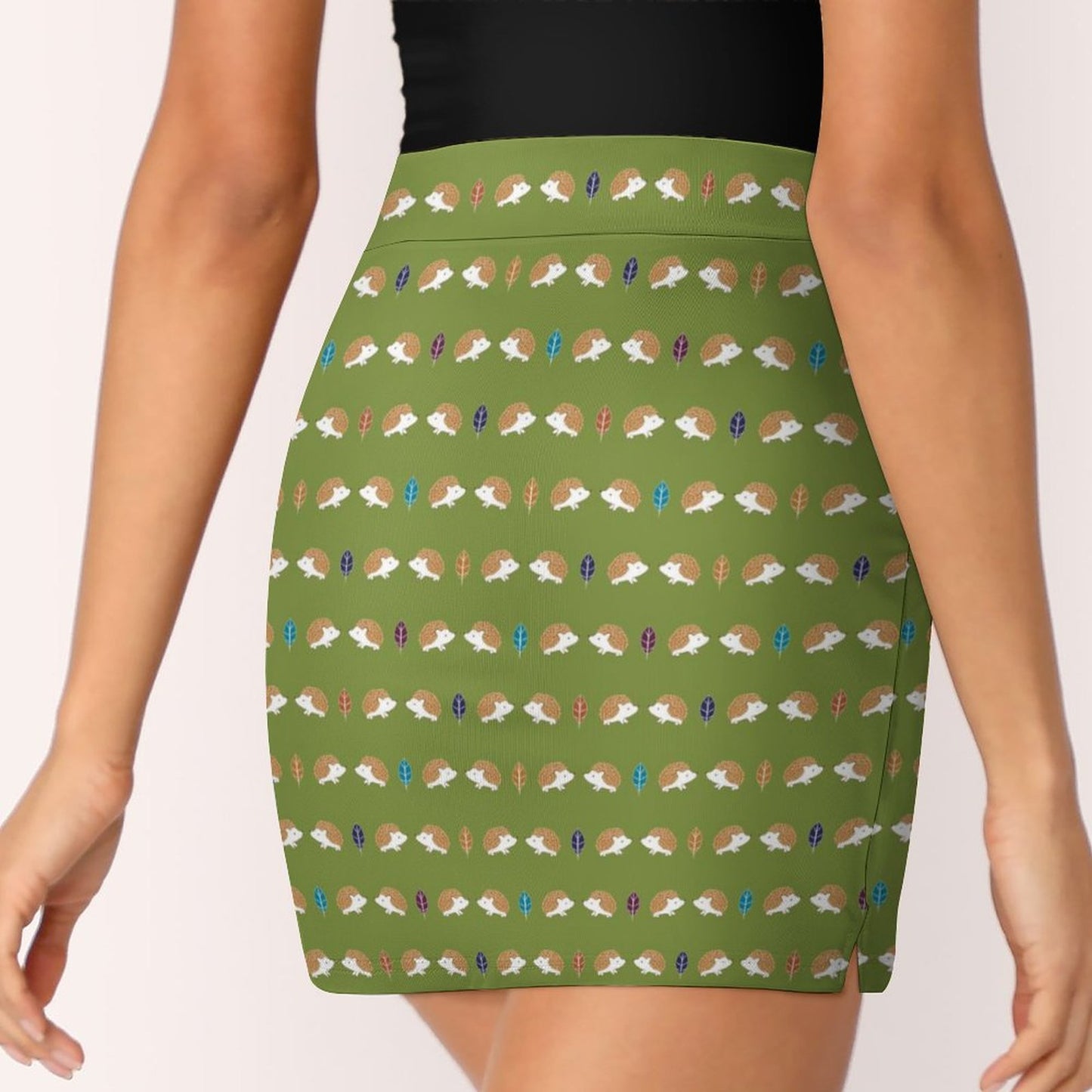 Anti-peep Skort with Pocket(All-over Printing)