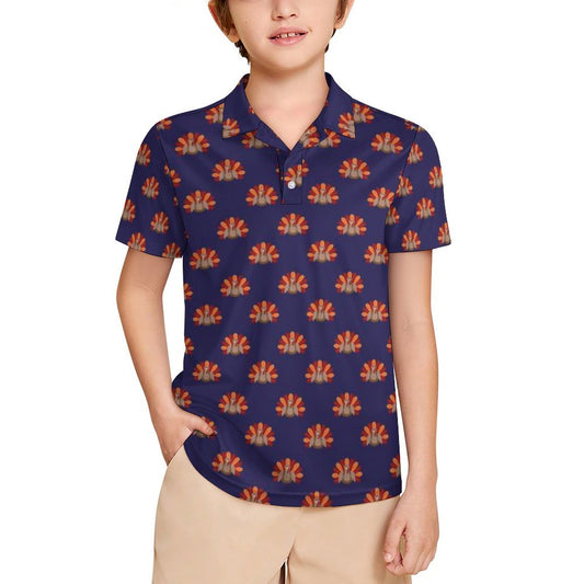 Kids' UPF50+ Polo Shirt