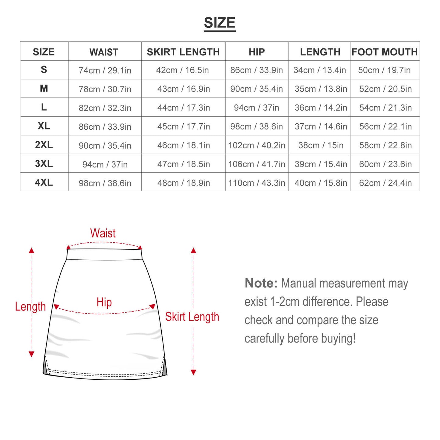 Women's Active Skort