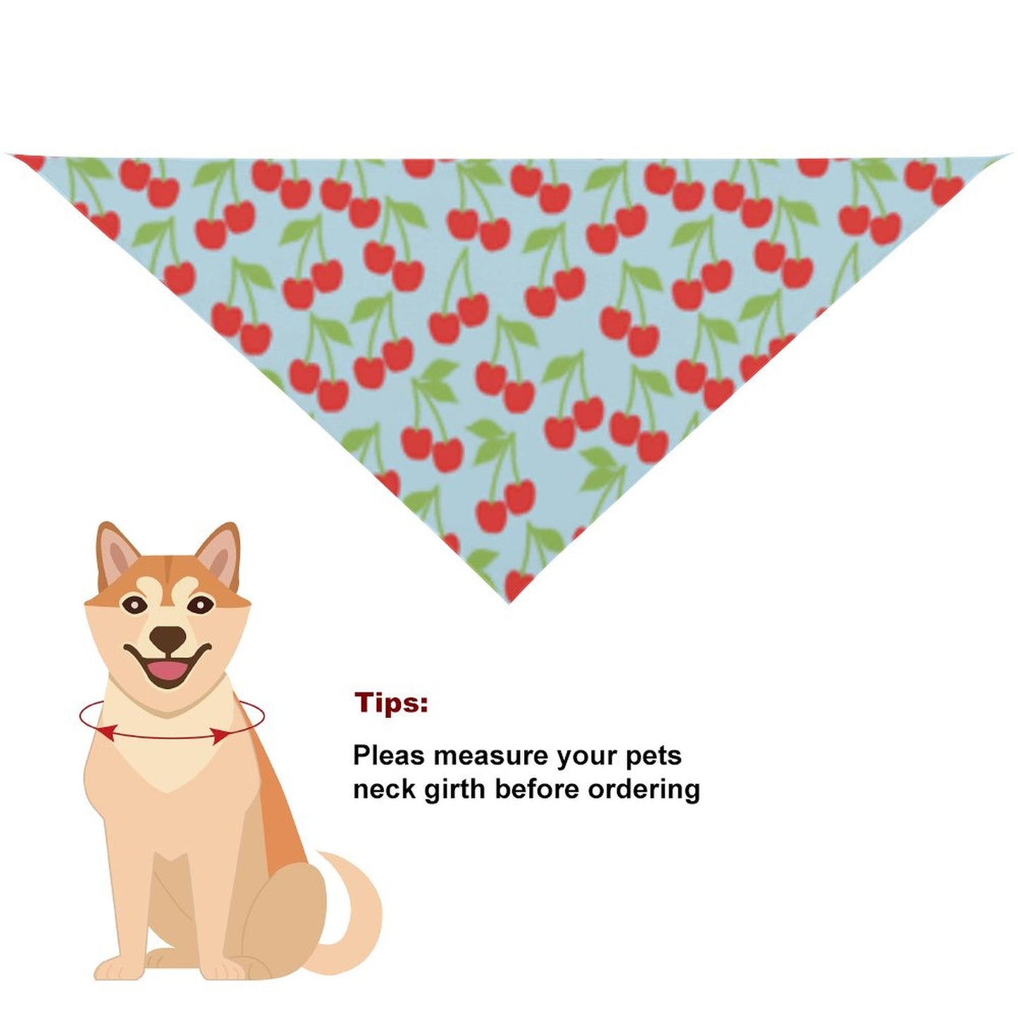 Pet Tie-On Bandana
