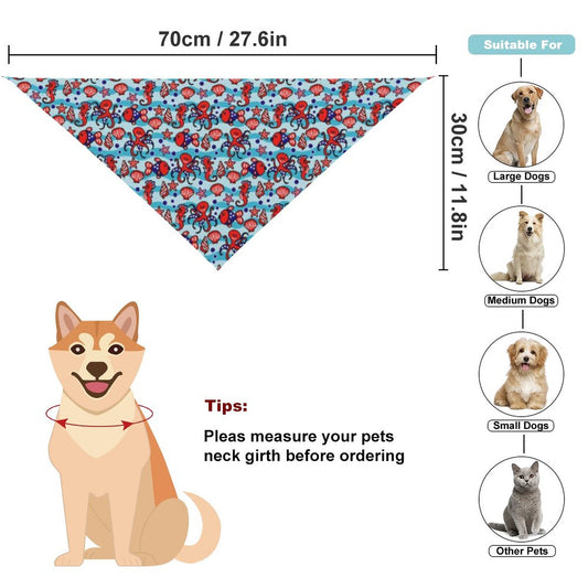 Pet Tie-On Bandana