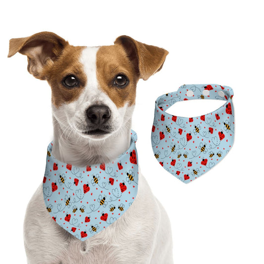 Pet Cotton Snap Bandana
