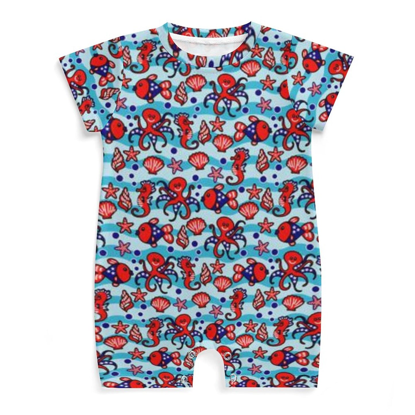 Baby Short-Sleeve Romper