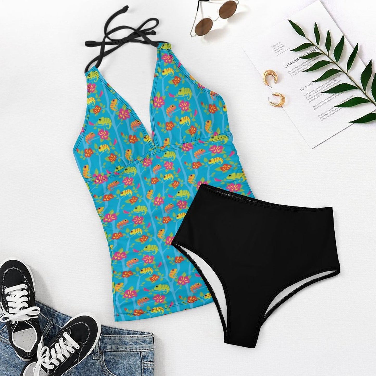 Women's Halter Tankini